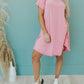Catch Yourself Flare Fit Dress - Pink