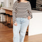 Self Assured Striped Sweater