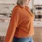 Throwback Heartthrob Hoodie in Orange
