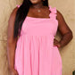HEYSON Mark My Words Full Size Ruffle Sleeve Flare Midi Dress