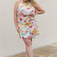 White Birch Full Size Floral Print Halter Woven Dress