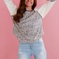 Jodifl Bestie Full Size Run Leopard Baseball Tee