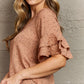 Hailey & Co Darling Delights Polka Dot Woven Top
