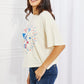 mineB Party In The USA Graphic Crop Top