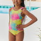 Marina West Swim High Tide One-Piece in Multi Palms