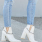 Cape Robbin Point the Way Chain Detail Ankle Booties