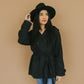 City Streets Classic Black Coat