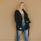 City Streets Classic Black Coat